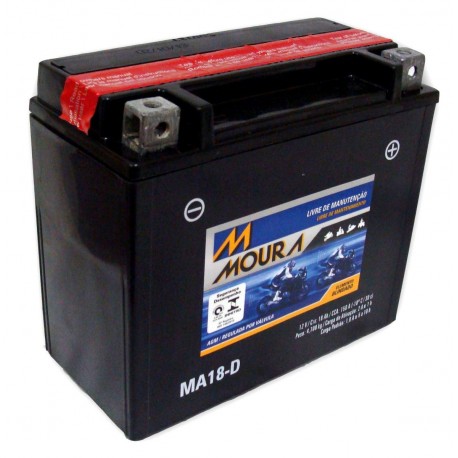 Bateria Moura Moto / Jet-Ski 18Ah - MA18-D